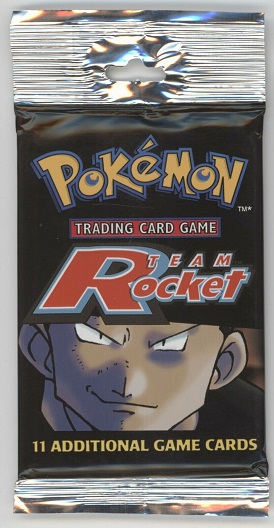 Pokemon Team Rocket Booster Pack (Unlimited) - LONG PACK